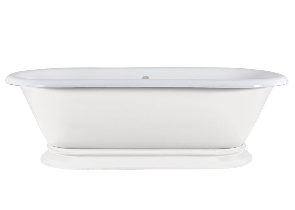 Hurlingham Shikara Freestanding Cast Iron Bath 1820 x 810mm 0TH