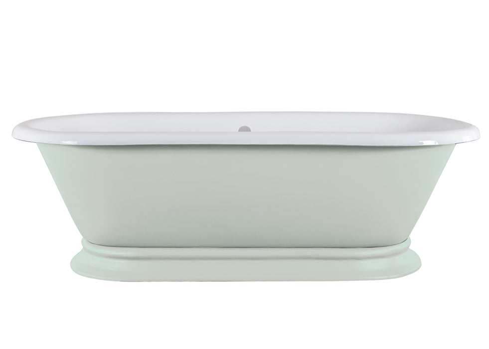 Hurlingham Shikara Freestanding Cast Iron Bath 1820 x 810mm 0TH