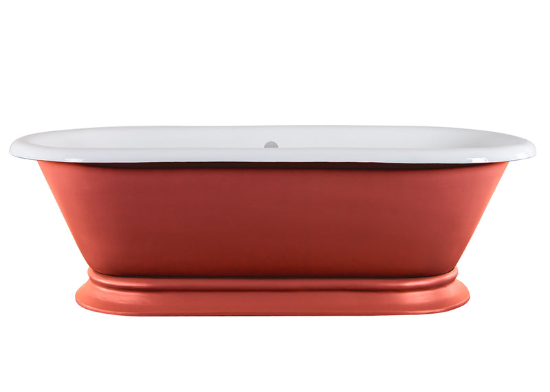 Hurlingham Shikara Freestanding Cast Iron Bath 1820 x 810mm 0TH