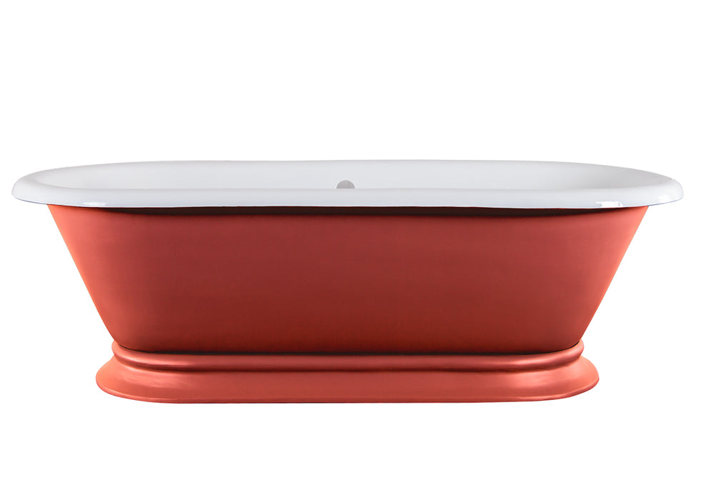 Hurlingham Shikara Freestanding Cast Iron Bath 1820 x 810mm 0TH