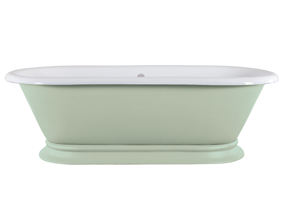 Hurlingham Shikara Freestanding Cast Iron Bath 1820 x 810mm 0TH