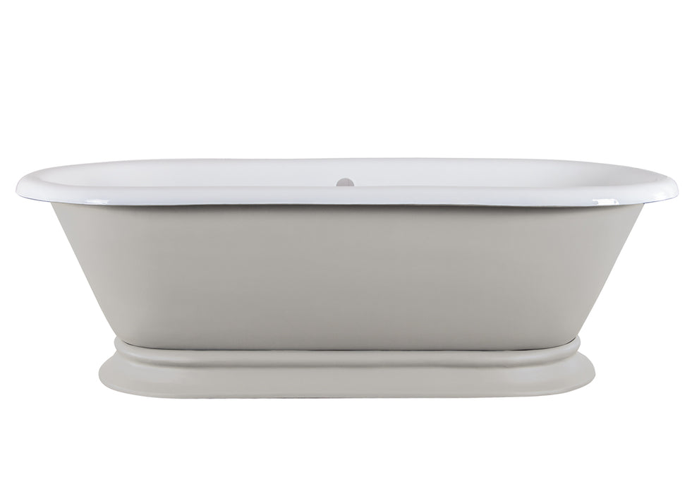 Hurlingham Shikara Freestanding Cast Iron Bath 1820 x 810mm 0TH