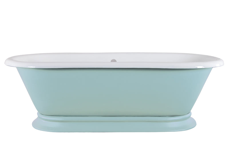 Hurlingham Shikara Freestanding Cast Iron Bath 1820 x 810mm 0TH