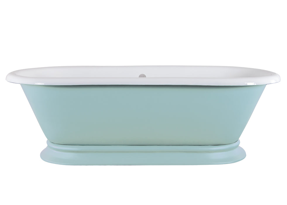 Hurlingham Shikara Freestanding Cast Iron Bath 1820 x 810mm 0TH