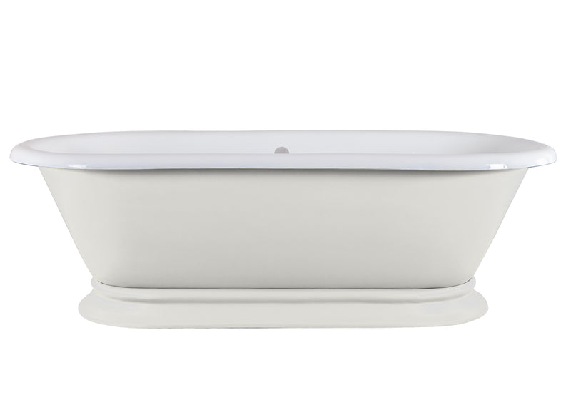Hurlingham Shikara Freestanding Cast Iron Bath 1820 x 810mm 0TH