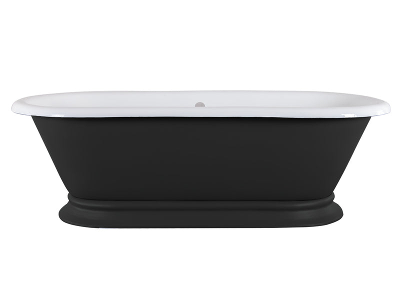 Hurlingham Shikara Freestanding Cast Iron Bath 1820 x 810mm 0TH