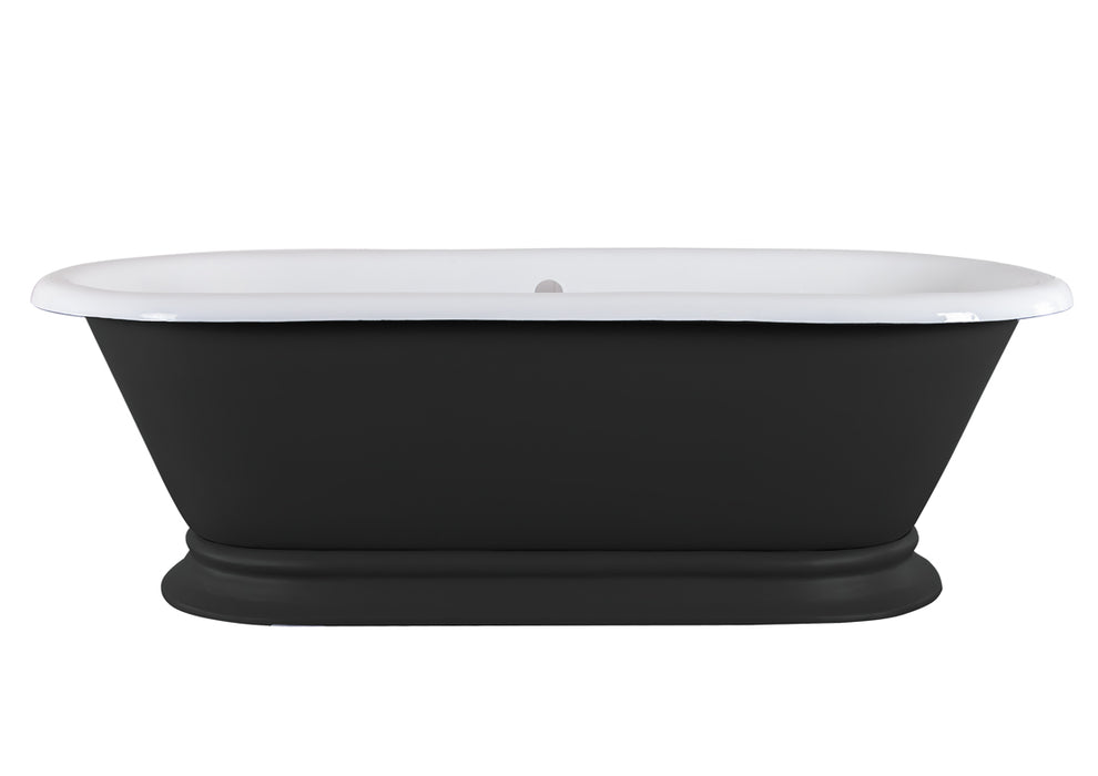 Hurlingham Shikara Freestanding Cast Iron Bath 1820 x 810mm 0TH