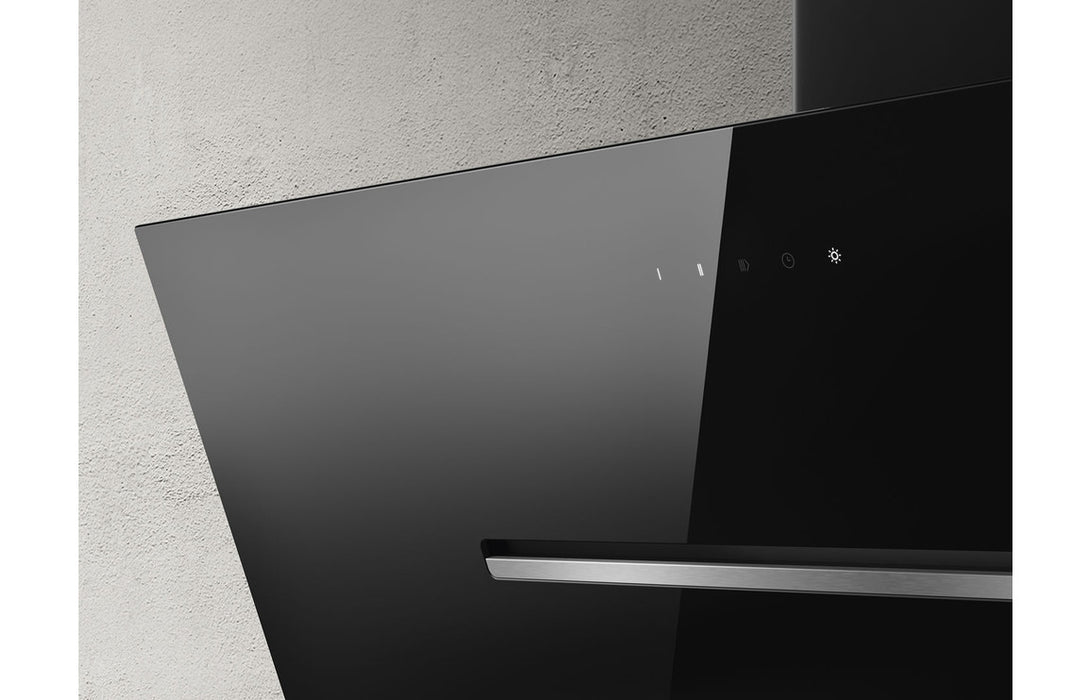 Elica Shy 60cm,90cm  Chimney Hood - Black Glass,White Glass