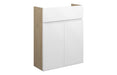 Siena 500mm Slim Basin Unit - White Gloss