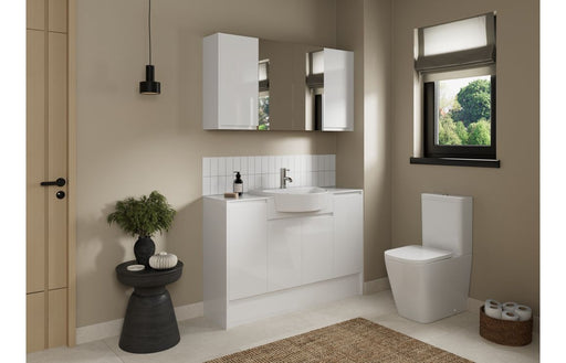 Siena Tall End Panel - White Gloss