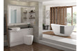 Silvain Rimless Back To Wall Comfort Height WC & Soft Close Seat
