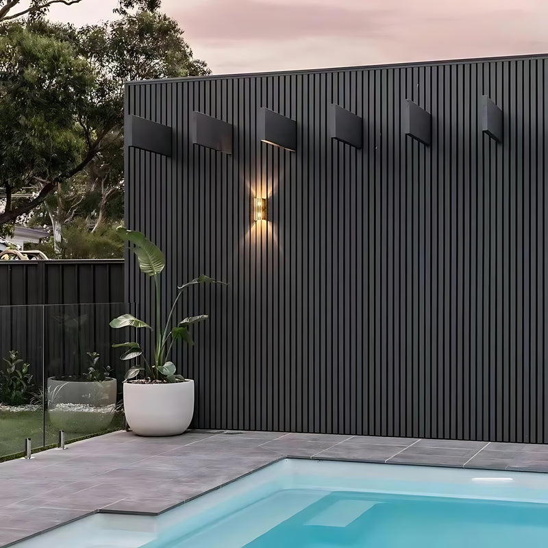 Slatted Cladding – Charcoal