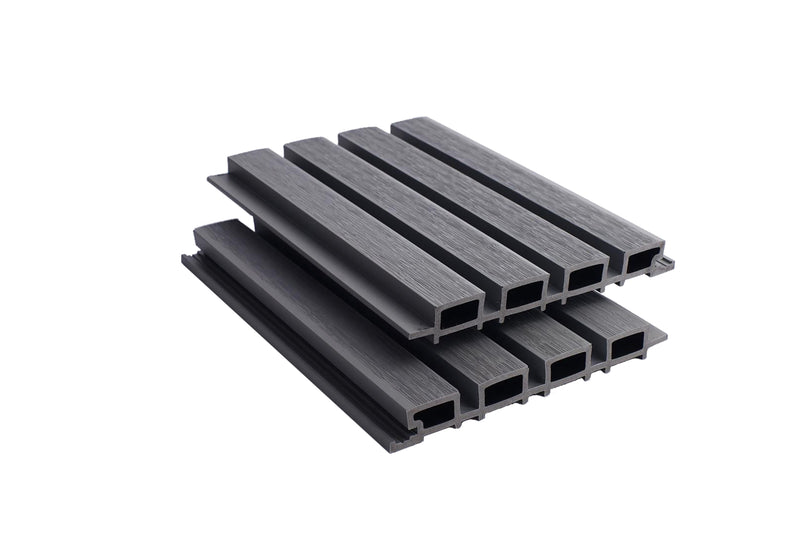 Slatted Cladding – Grey