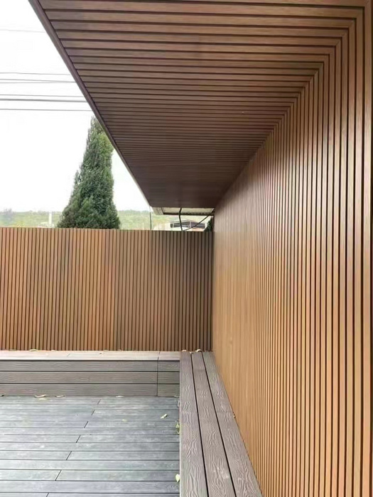Slatted Cladding – Internal Corner