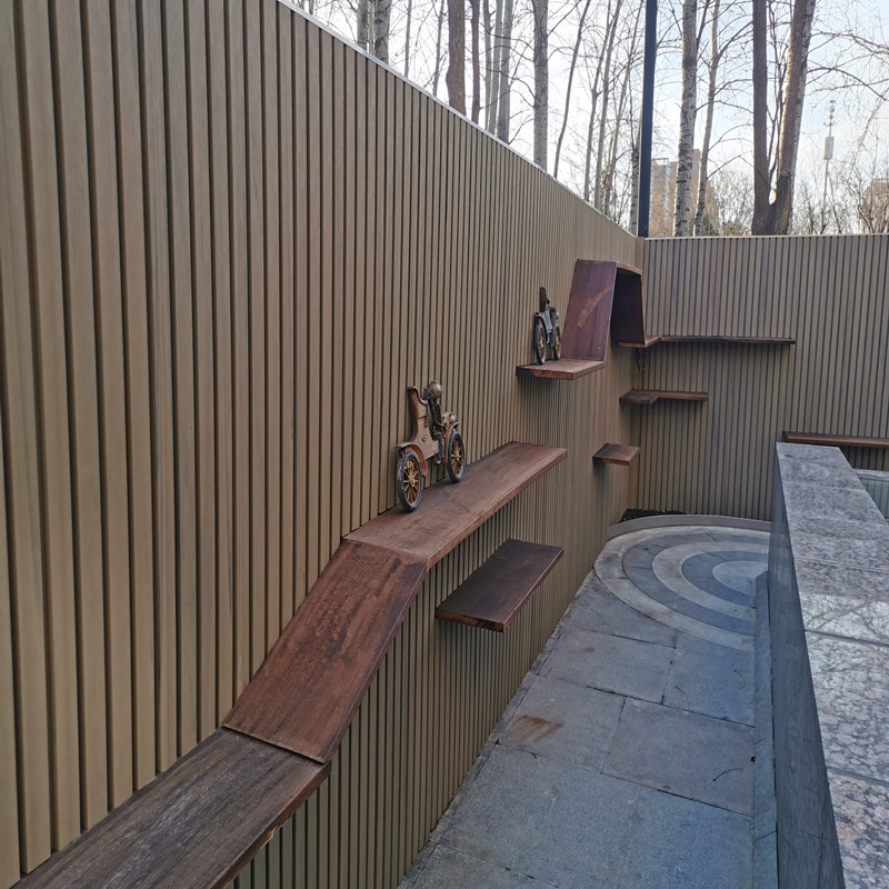 Slatted Cladding – External Corner