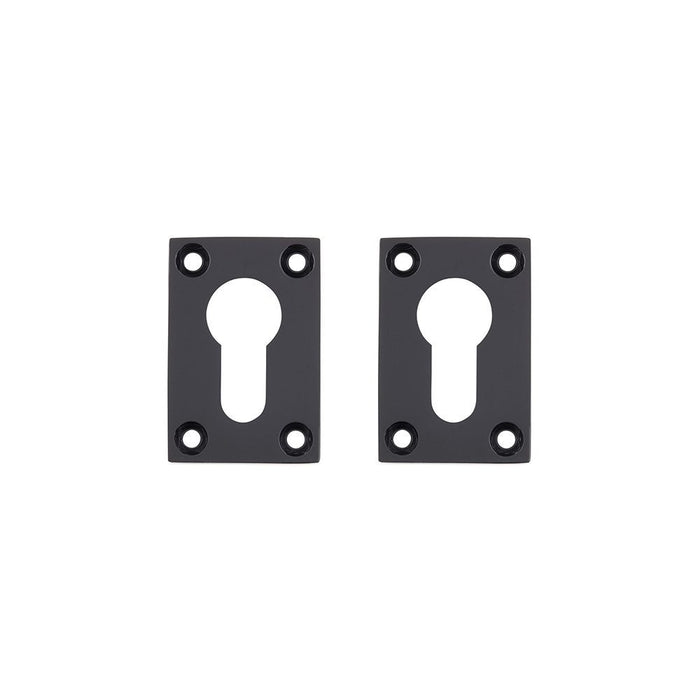 Deanta Slim Escutcheon (Pair) Matt Black