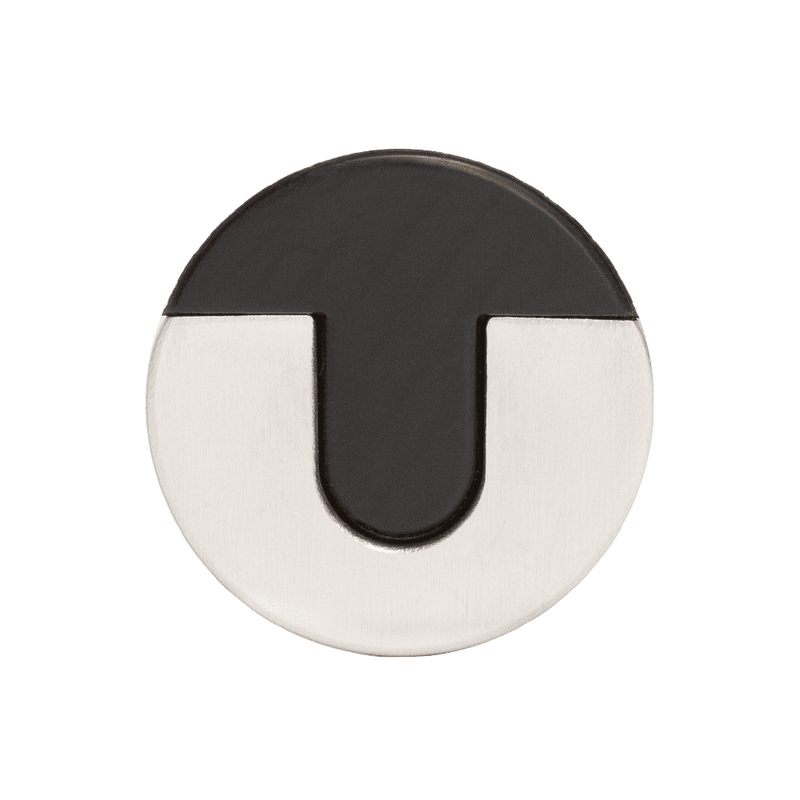 Deanta Sloped Door Stop Satin Stainless Steel