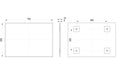 Solenne 500x700mm Rectangle Mirror
