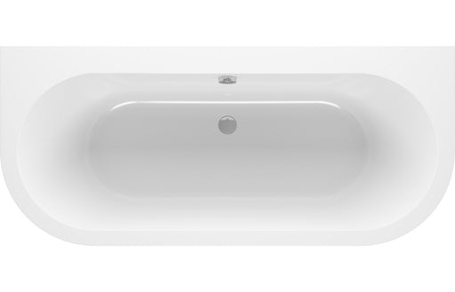 Solera Back To Wall SUPERCAST 1700x750x600mm 0TH Bath w/Legs