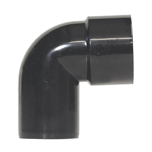 Black 90° Spigot Bend 40mm