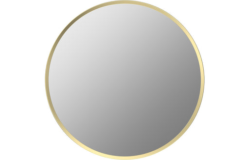 Soren 500mm Round Mirror - Brushed Brass
