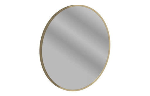 Soren 500mm Round Mirror - Brushed Bronze