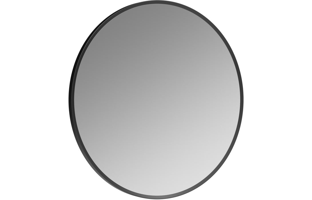 Soren 500mm Round Mirror - Matt Black