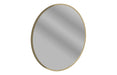 Soren 600mm Round Mirror - Brushed Bronze