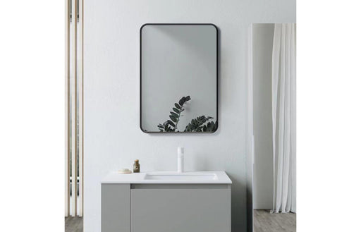 Soren 600x800mm Rectangle Mirror - Matt Black