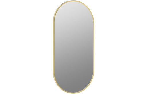Soren 800x400mm Oblong Mirror - Brushed Brass