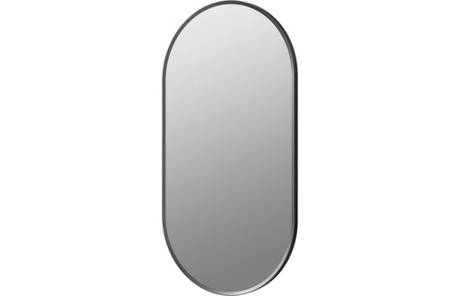 Soren 800x400mm Oblong Mirror - Matt Black