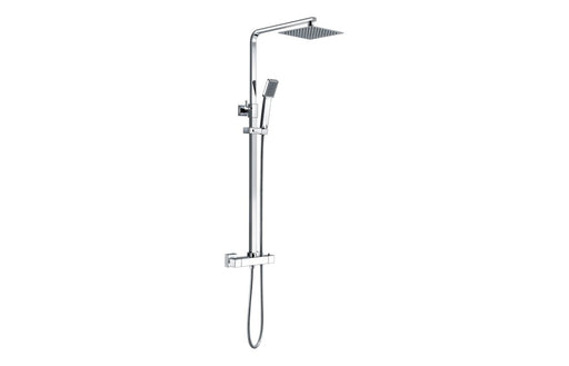 Square Thermostatic Bar Mixer w/Riser Kit