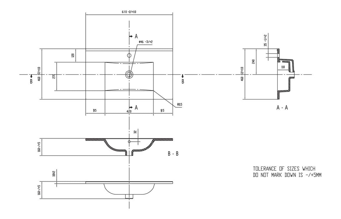 Accent 1210mm Floor Standing 4 Door Basin Unit & Basin - Matt Latte