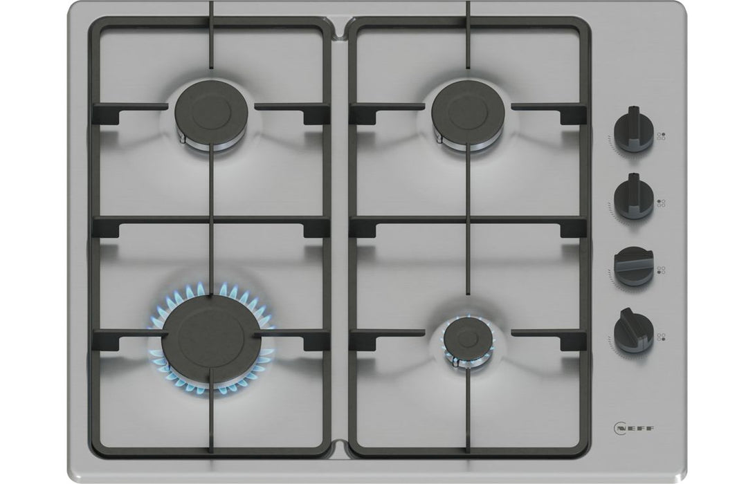 Neff N30 T26BKP6N0 60cm Gas Hob - St/Steel