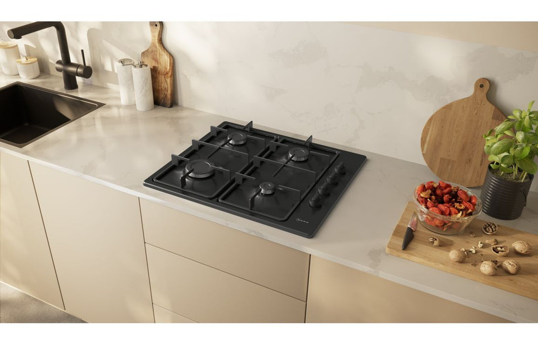 Neff N30 T26BKP6S0 60cm Gas Hob - Black