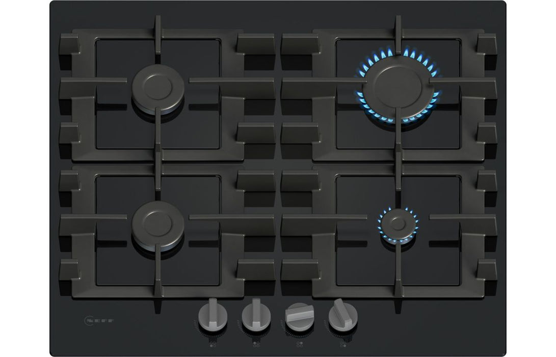 Neff N50 T26NKP4S0 60cm Gas Hob - Black