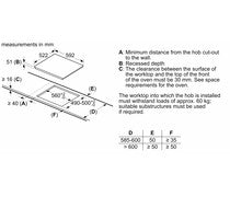 Neff N30 T36CA50X1U 60cm Induction Hob - Black
