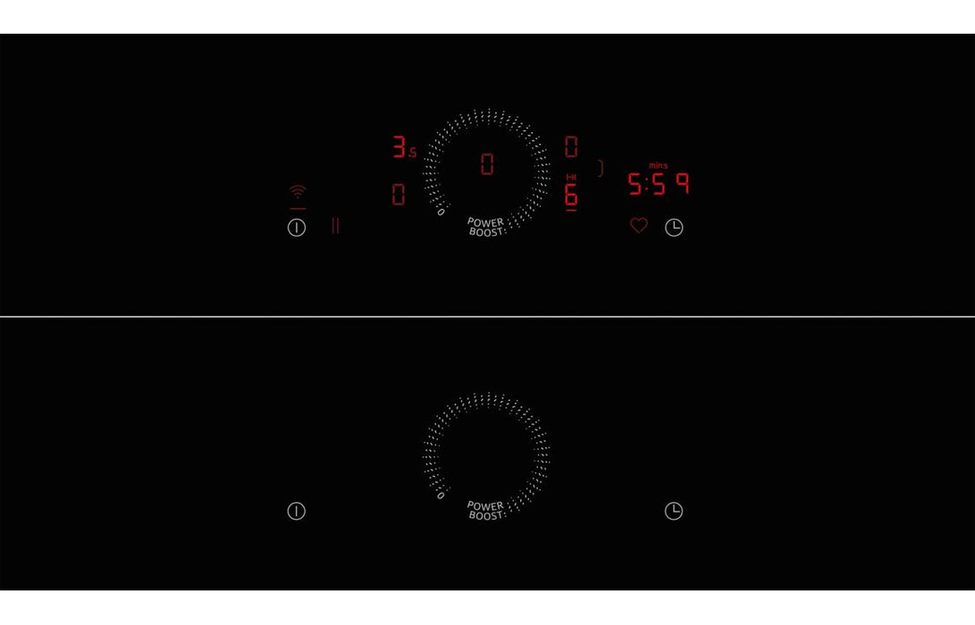 Neff N70 T58PHW1L0 80cm Induction Hob - Black Glass