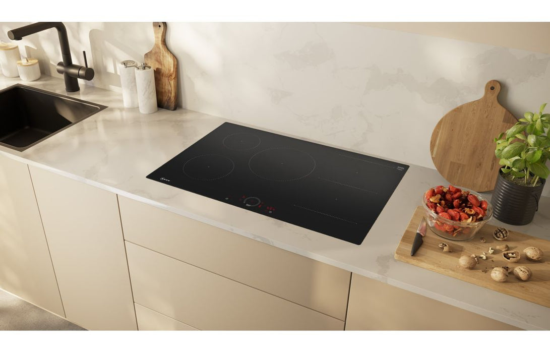 Neff N70 T58PHW1L0 80cm Induction Hob - Black Glass