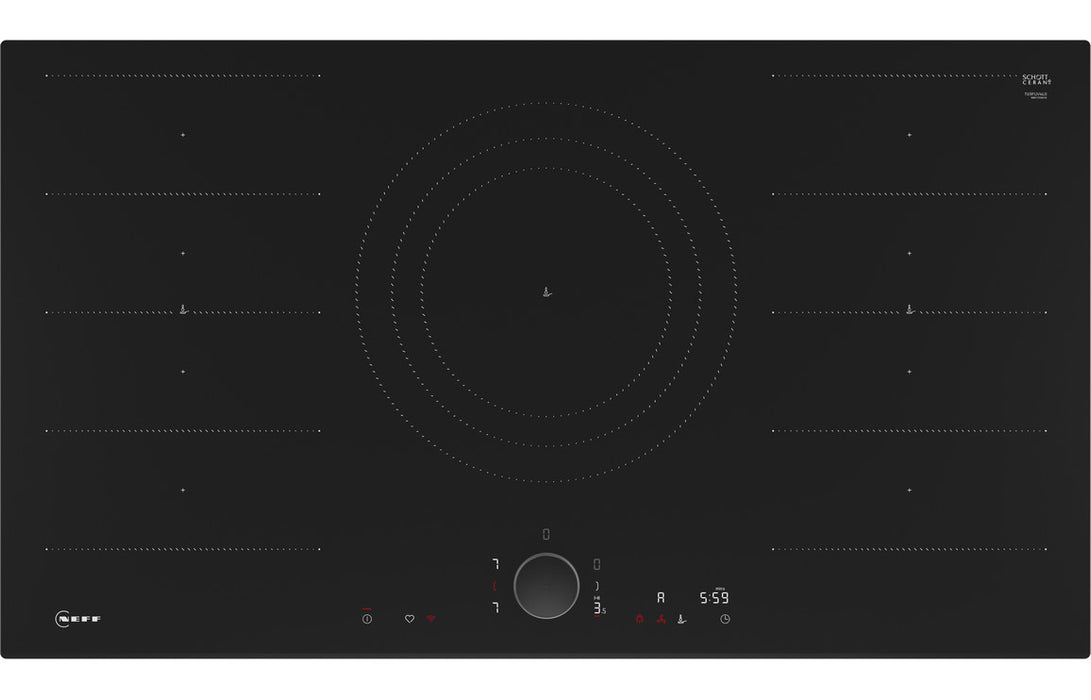 Neff N90 T69FUV4L0 90cm Induction Hob - Black