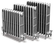 Carron Victorian 4 Column Cast Iron Radiator- 760mm 