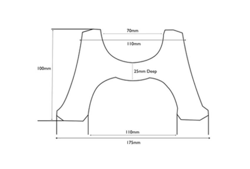 Carron Free Standing Radiator foot