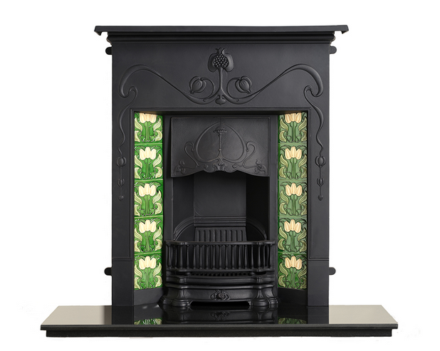 Carron Valentine Cast Iron Combination Fireplace
