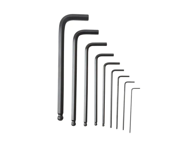 Metric Ball Point Hexagon Key Set, 9 Piece