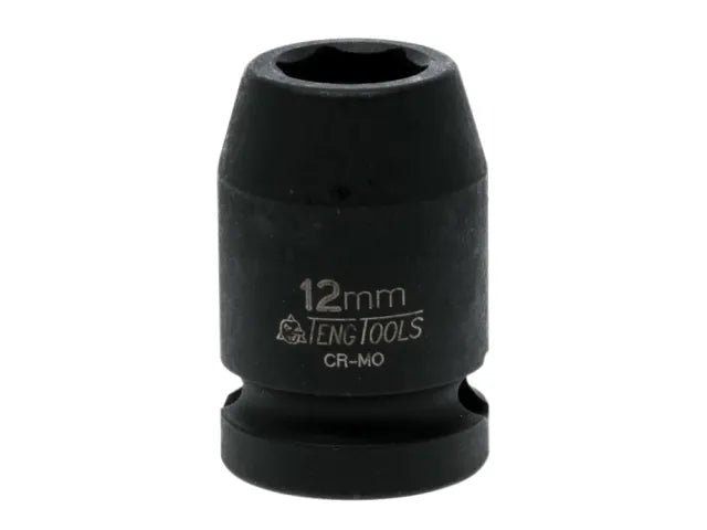 Impact Socket Hexagon 6-Point 1/2in Drive 12mm