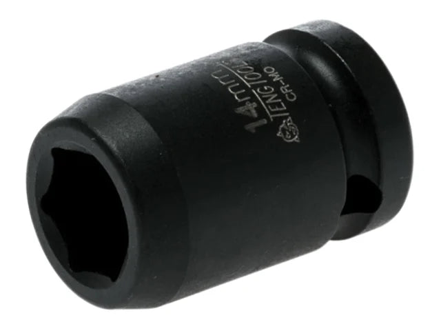Impact Socket Hexagon 6-Point 1/2in Drive 14mm