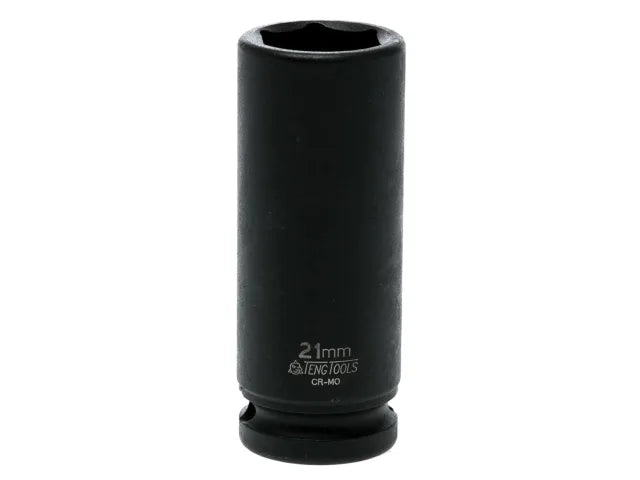 Deep Impact Socket Hexagon 6-Point 1/2in Drive 21mm