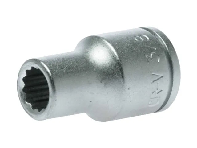 Bi-Hexagon Socket 12-Point Regular A/F 1/2in Drive 3/8in