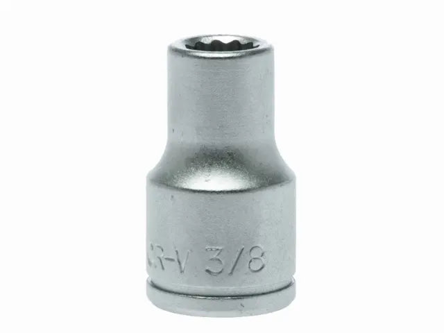 Bi-Hexagon Socket 12-Point Regular A/F 1/2in Drive 3/8in