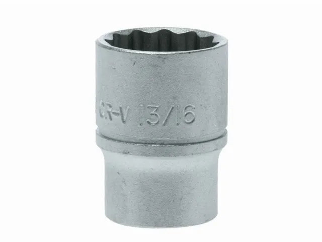 Bi-Hexagon Socket 12-Point Regular A/F 1/2in Drive 13/16in